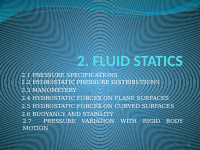 2. Fluid Statics.pptx